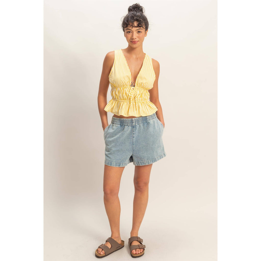 Sunny Side Striped Top