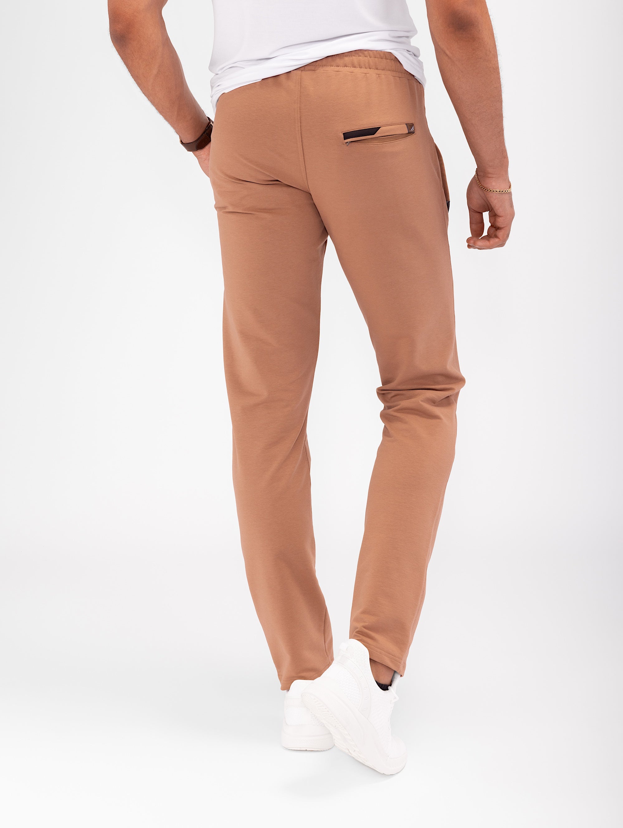 Pantalones de chándal deportivos cómodos para todo el día - Con forma cónica (Talla alta)