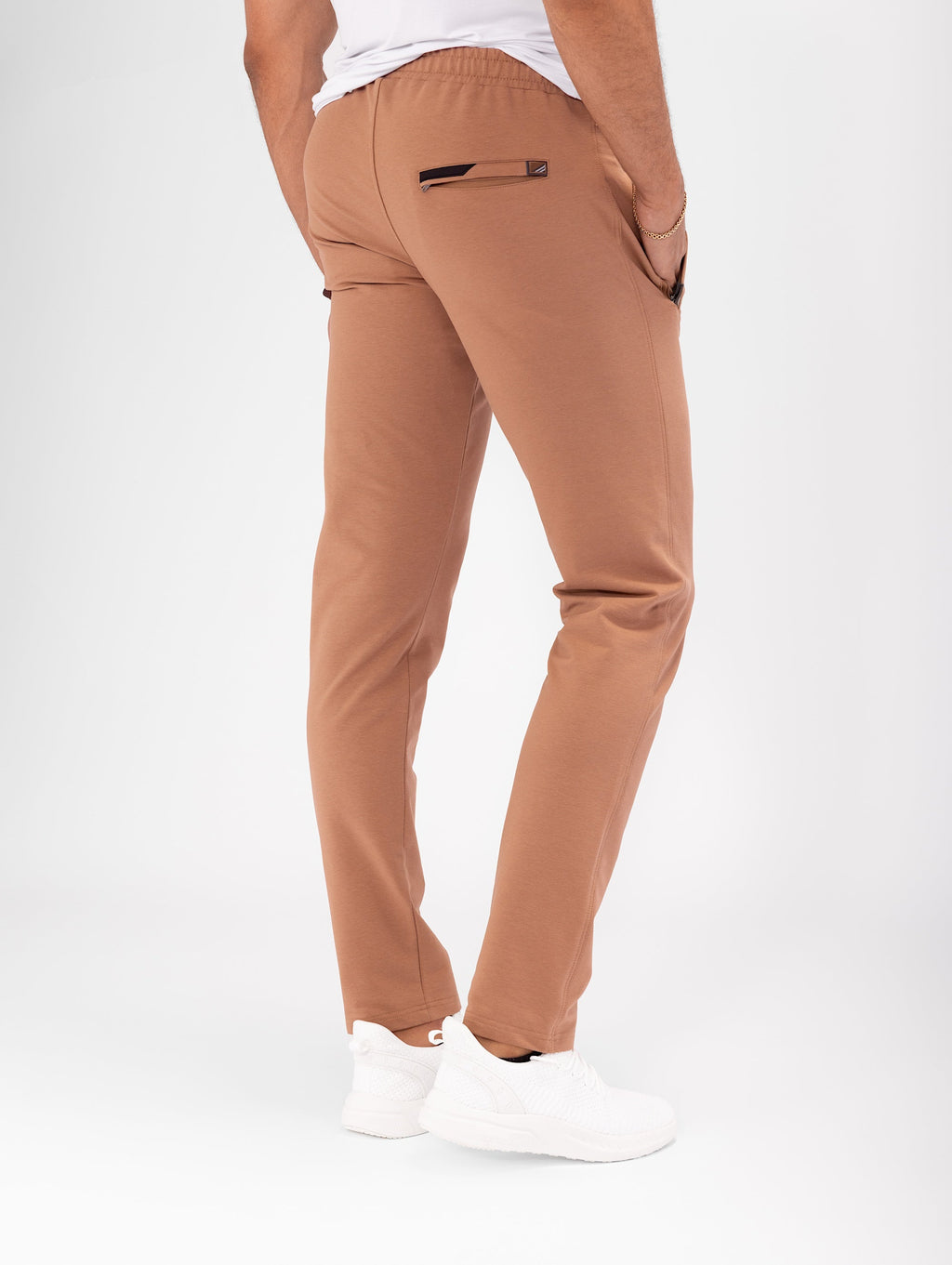 Pantalones de chándal deportivos cómodos para todo el día - Con forma cónica (Talla alta)
