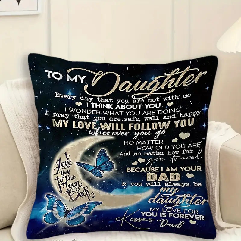 Regalo especial para tu hija de parte de papá - Almohada