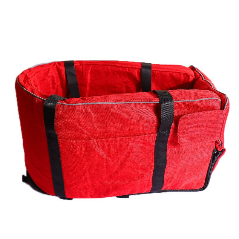 Portable Dog Car Kennel — 4 Colors, All-Season, Soft-Sided