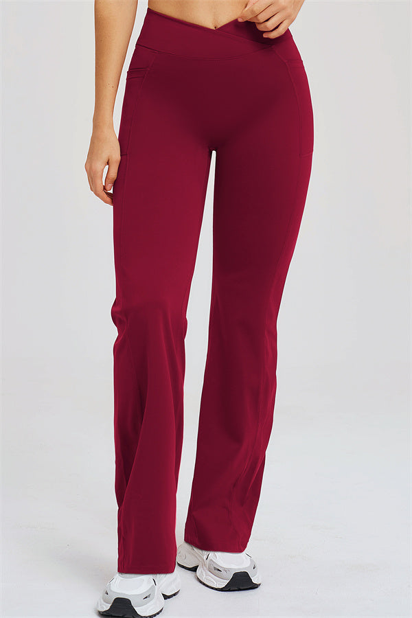 El conjunto de 3 piezas Sizzle Zip Jacket Sports Bra Flared Leggings