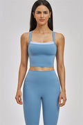 Conjunto de 2 piezas de camiseta de tirantes y leggings Seraphine