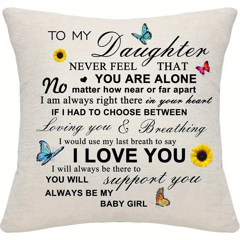 Regalo especial de papá para tu hija - Almohada