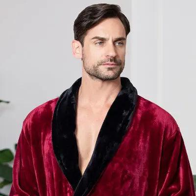 Batas de felpa acogedoras para hombres – Hechas para la comodidad, diseñadas para durar