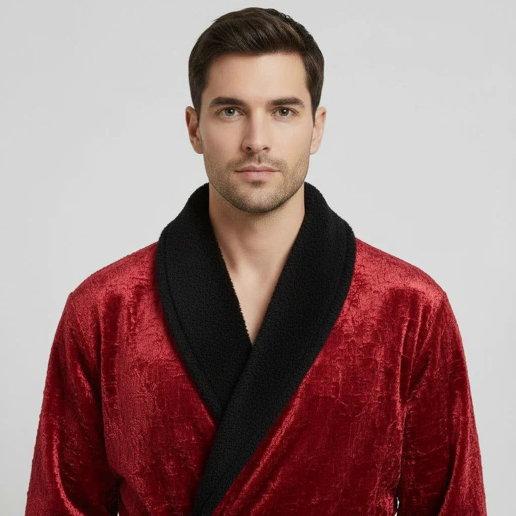 Batas de felpa acogedoras para hombres – Hechas para la comodidad, diseñadas para durar