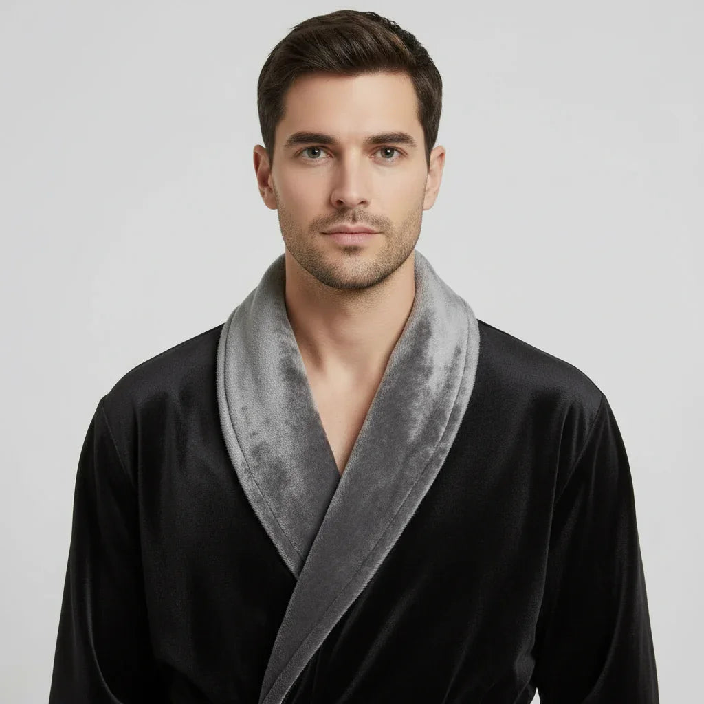 Batas de felpa acogedoras para hombres – Hechas para la comodidad, diseñadas para durar