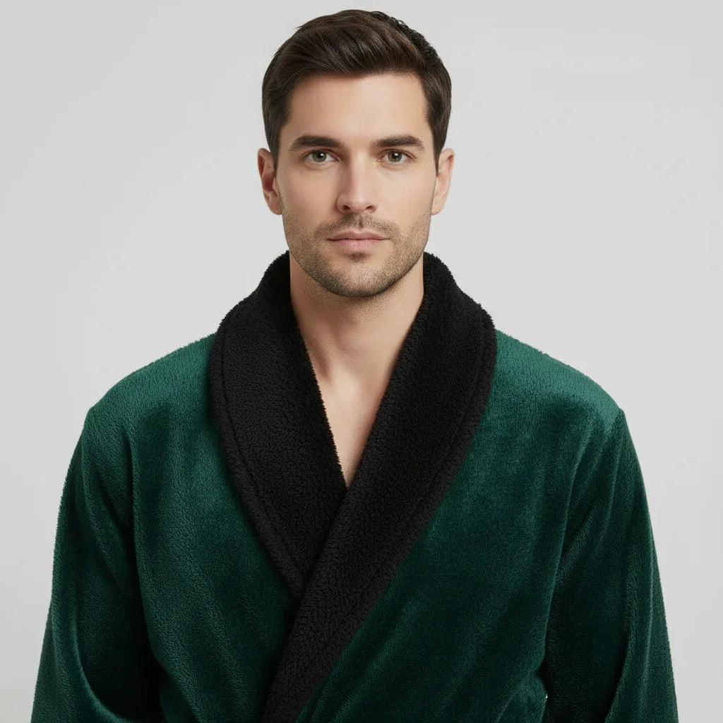 Batas de felpa acogedoras para hombres – Hechas para la comodidad, diseñadas para durar