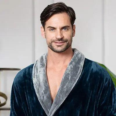 Batas de felpa acogedoras para hombres – Hechas para la comodidad, diseñadas para durar