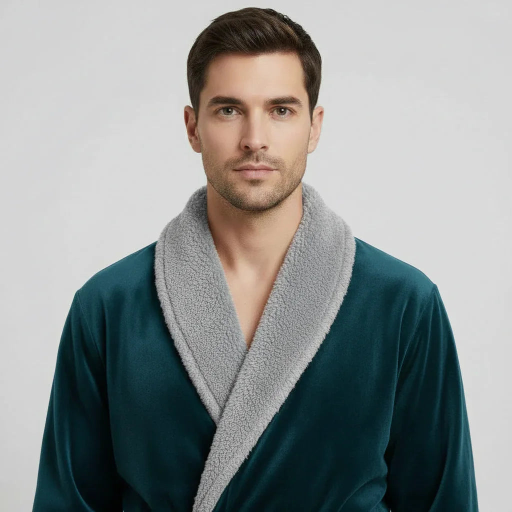 Batas de felpa acogedoras para hombres – Hechas para la comodidad, diseñadas para durar