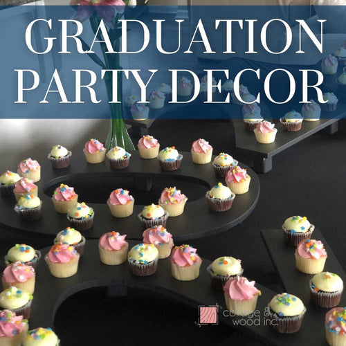 2026 Graduation Cupcake Stand: Your Year, Your Colors!