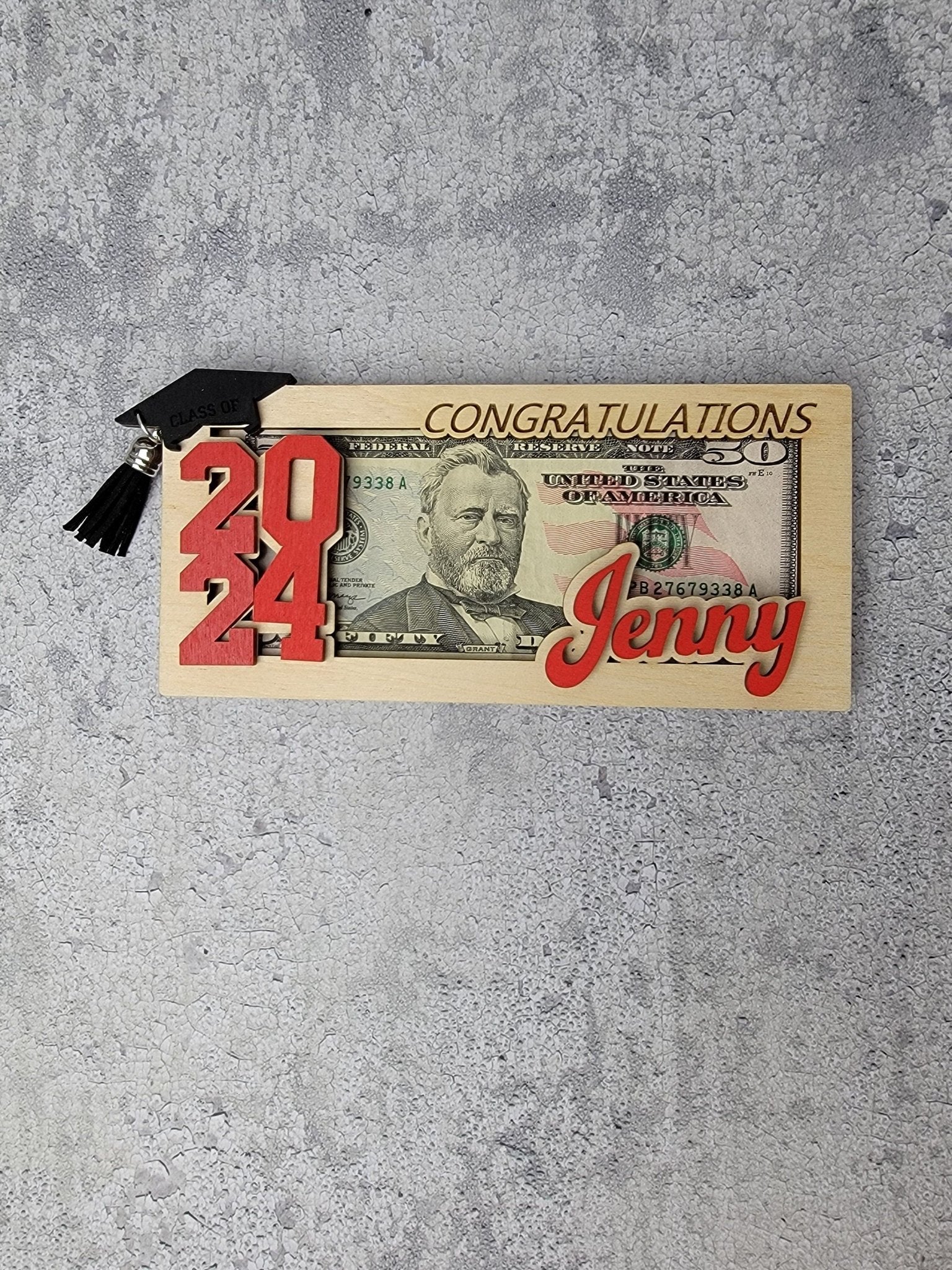 2026 Graduation Gift Money Holder