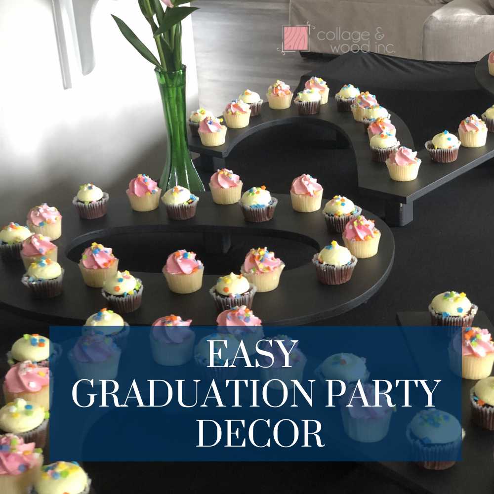 Base para cupcakes de graduación 2026: ¡Tu año, tus colores!