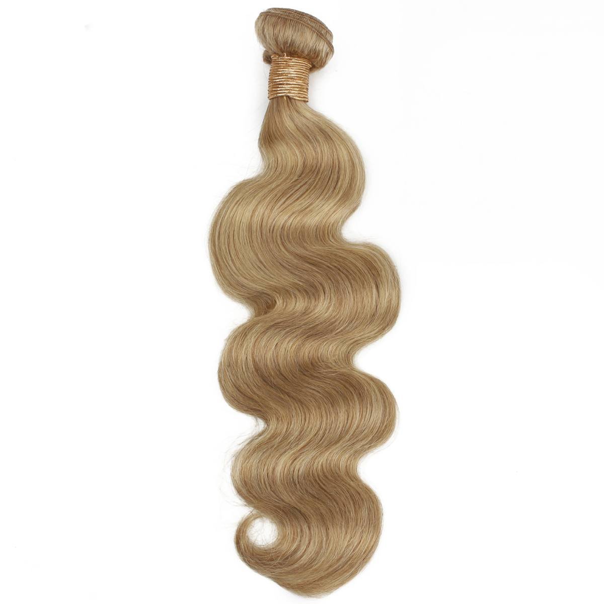 Extensiones de cabello 100% humano rubio miel ondulado