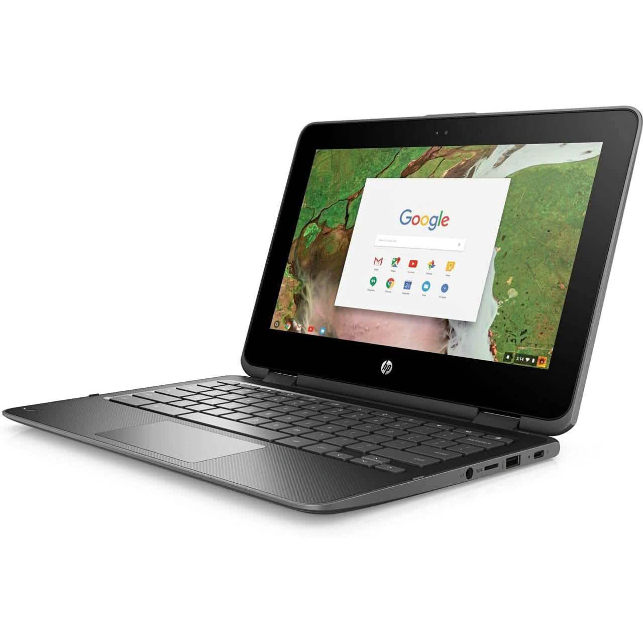 HP X360 G1 Chromebook táctil de 11,6" 2 en 1 Intel N3350, 1,10GHz 4GB RAM 16GB (Restaurado)