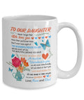 TAZA PARA MI HIJA - REGALO DE MAMÁ Y PAPÁ - NTTD00