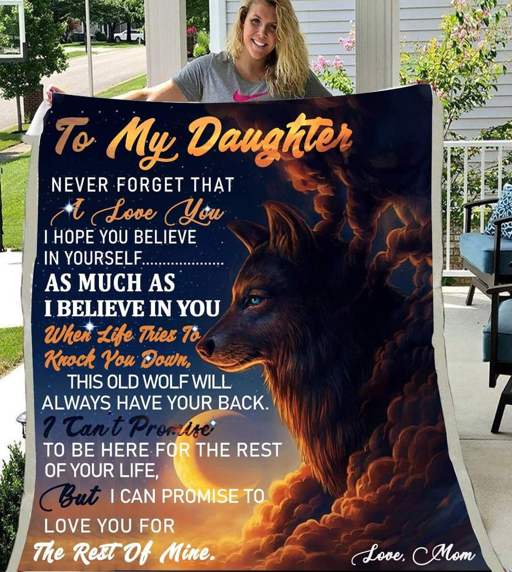 Manta de regalo especial para tu hija - De mamá
