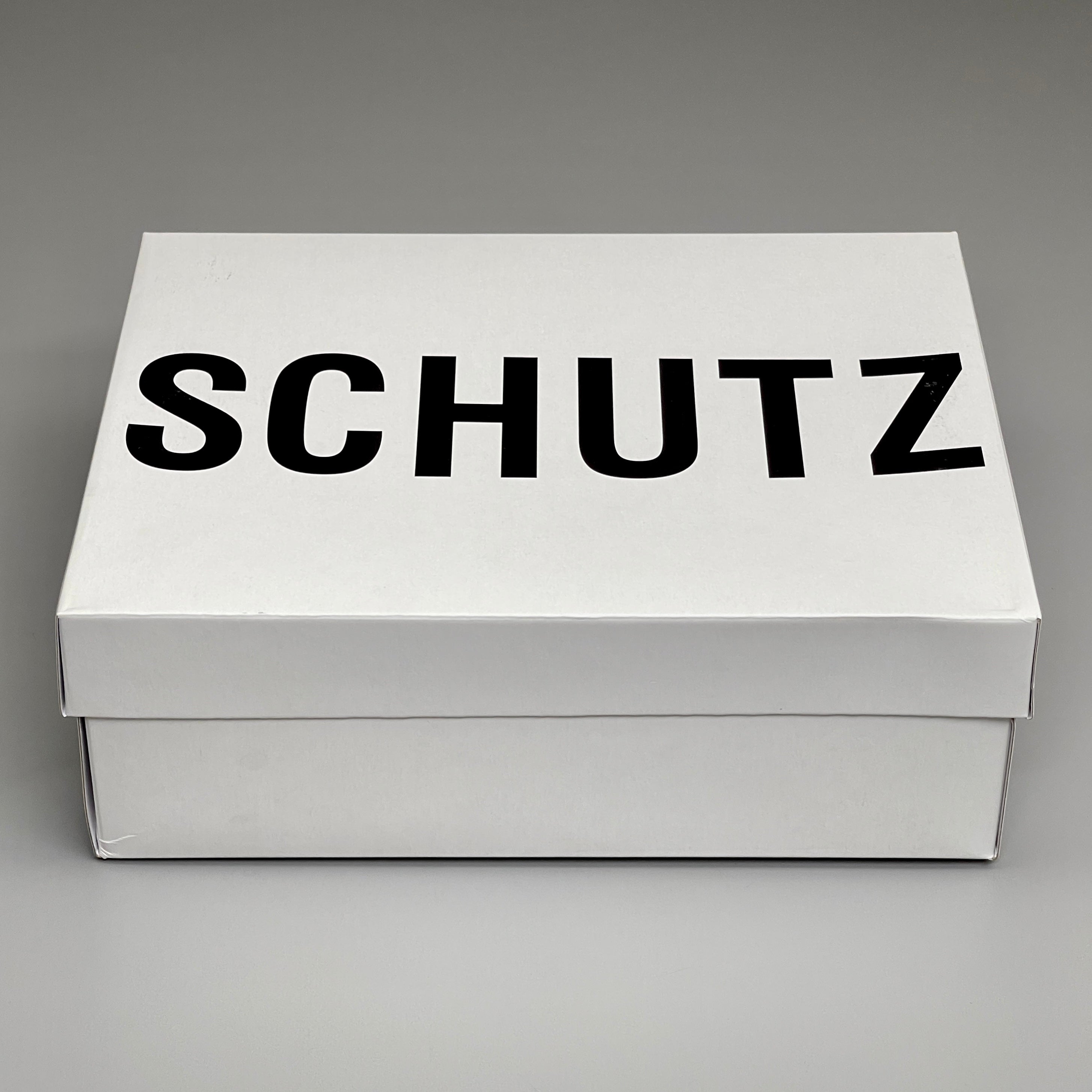 SCHUTZ Bryce Tobillera Sandalia de tacón alto de cuero para mujer Nude claro Talla 9B (Nueva)