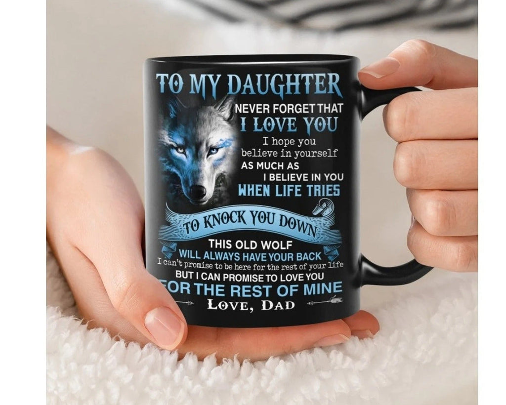 TO DAUGHTER MUG 02 - GIFT FROM DAD - NTTD00