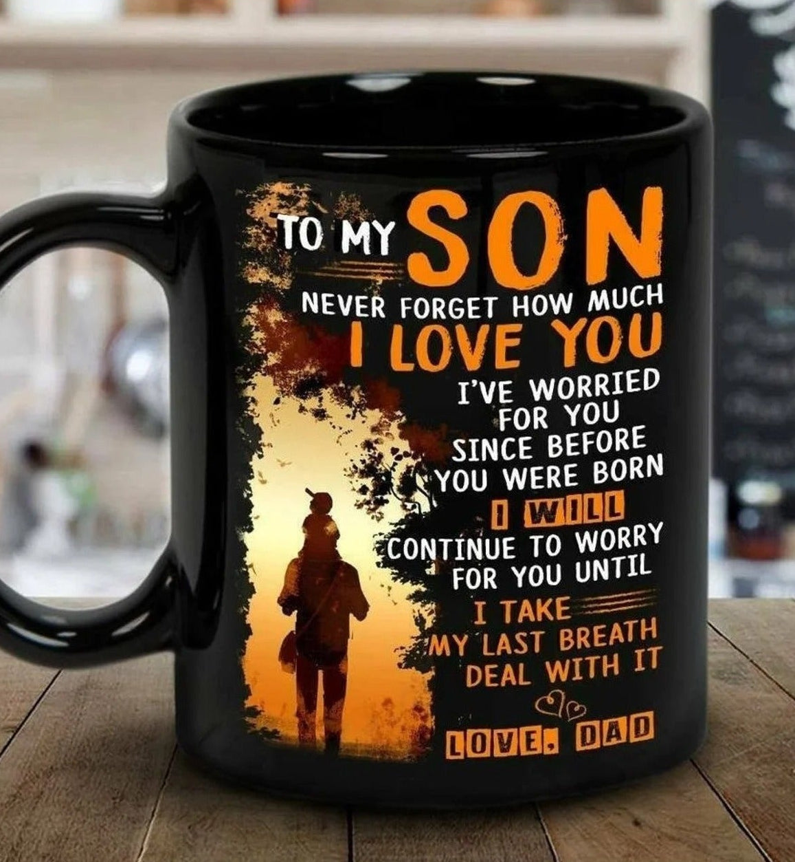 TAZA PARA MI HIJO 02 - REGALO DE PAPÁ - NTTD00