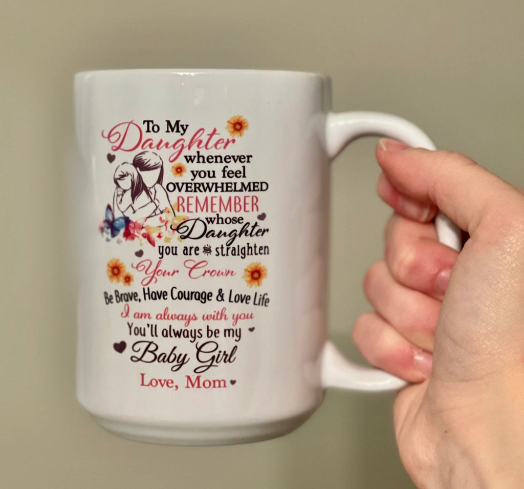 TAZA PARA HIJA 02 - REGALO DE MAMÁ - NTTD00