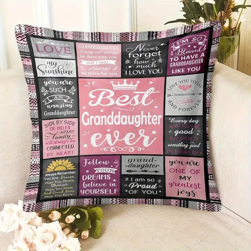 Regalo especial para tu nieta de la abuela - Almohada