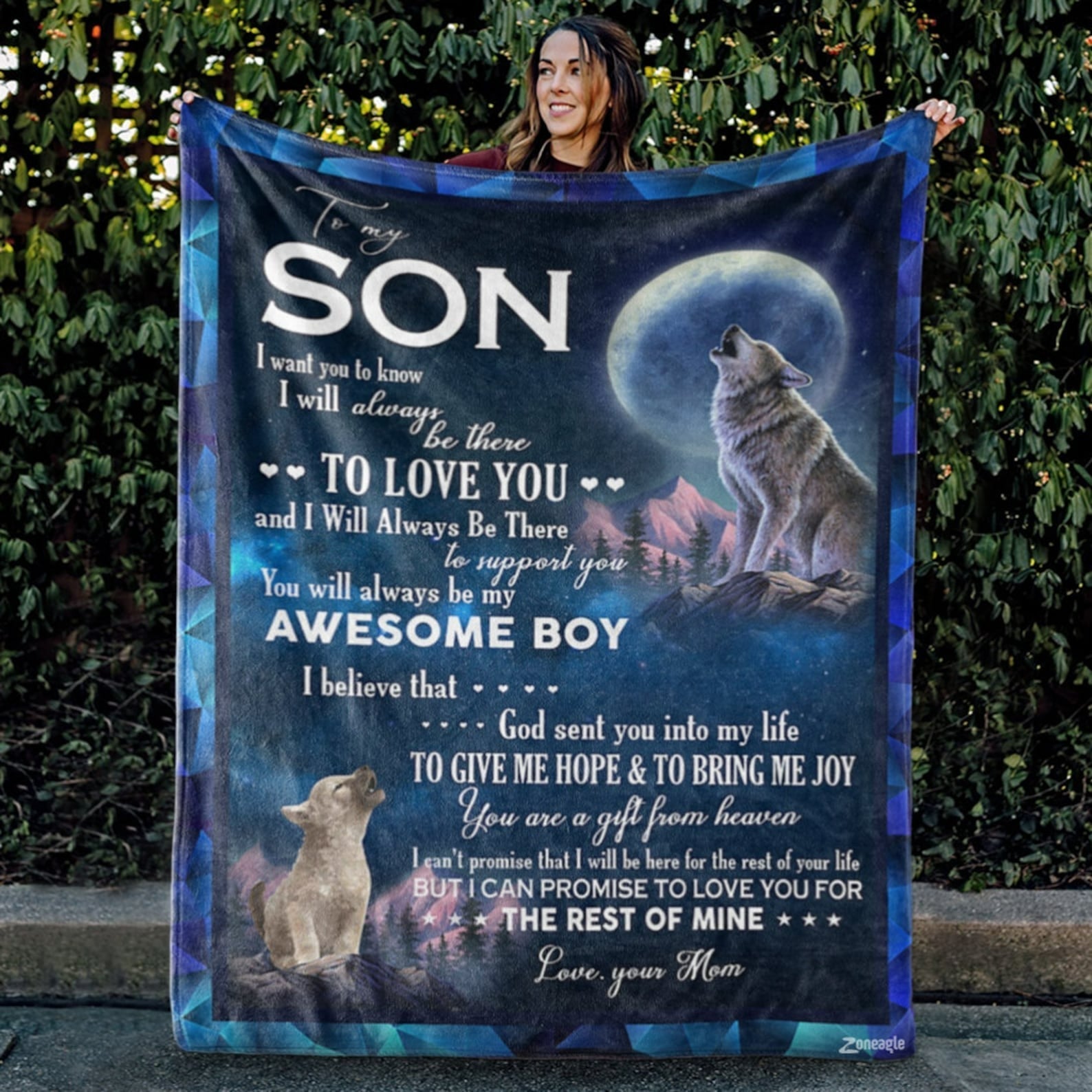 Manta Regalo Especial para Tu Hijo - De Mamá