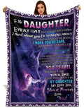 Manta de regalo especial para tu hija - De parte de papá