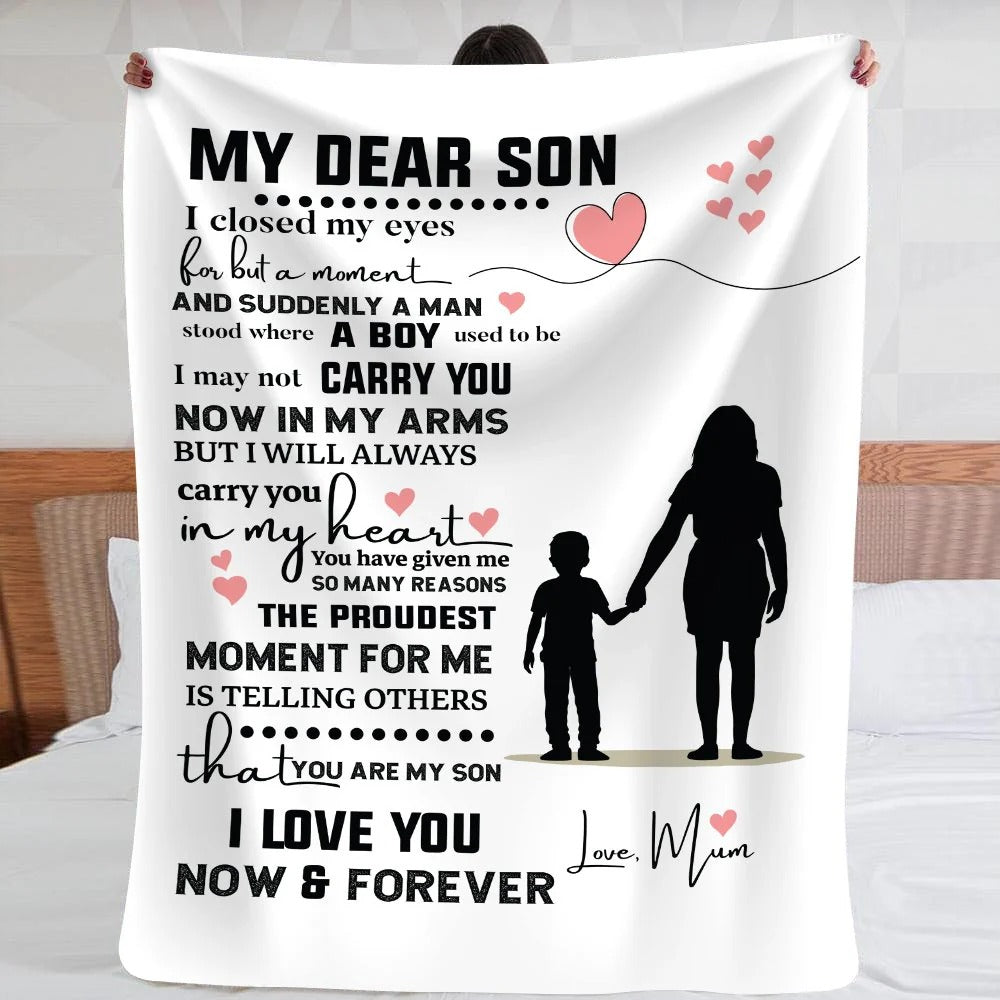 Manta Regalo Especial para Tu Hijo - De Mamá