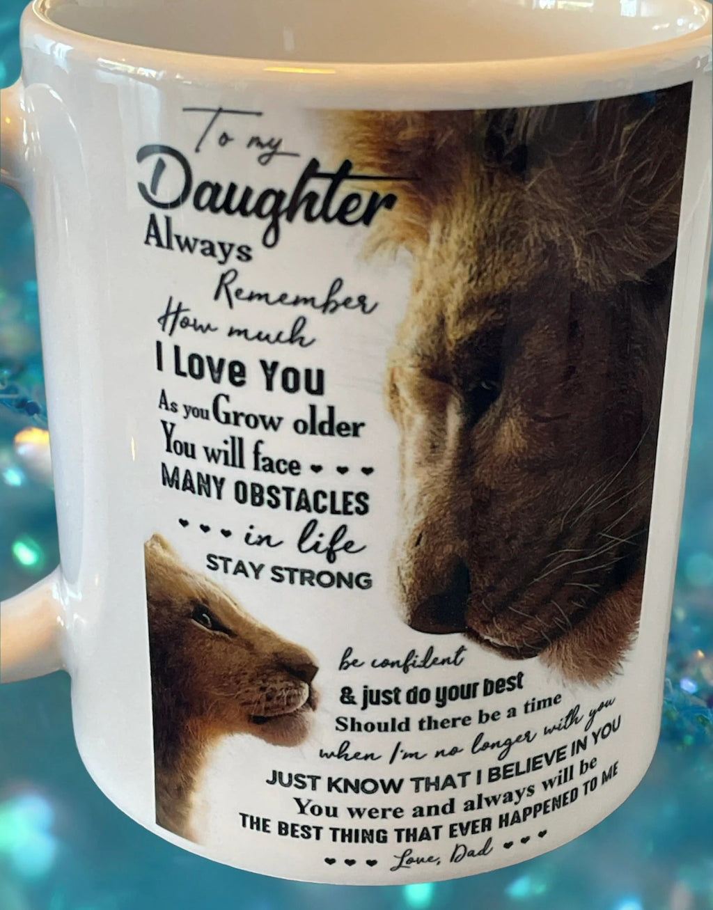 TAZA PARA HIJA 00 - REGALO DE PAPÁ - NTTD00