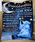 MANTA PARA NIETA – REGALO DE CONSUELO Y CALIDEZ DE LA ABUELA Manta acolchada de forro polar Sherpa hnds00 (SKU-CHAU-B20)