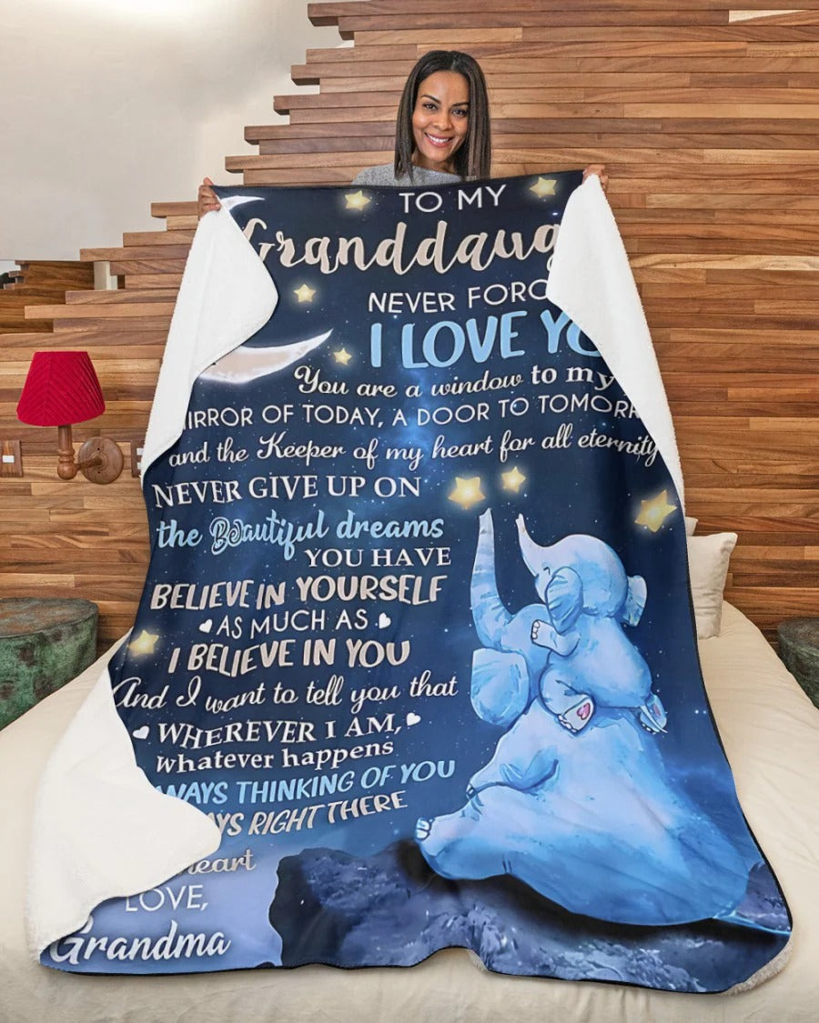 MANTA PARA NIETA – REGALO DE CONSUELO Y CALIDEZ DE LA ABUELA Manta de edredón polar Sherpa NTTD00 (SKU-CHAU-B20)