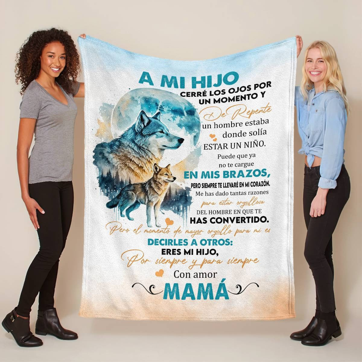 TO MY SON BLANKET – A COMFORT AND WARMTH GIFT FROM MOM NTTDsp Sherpa Fleece Quilted Blanket