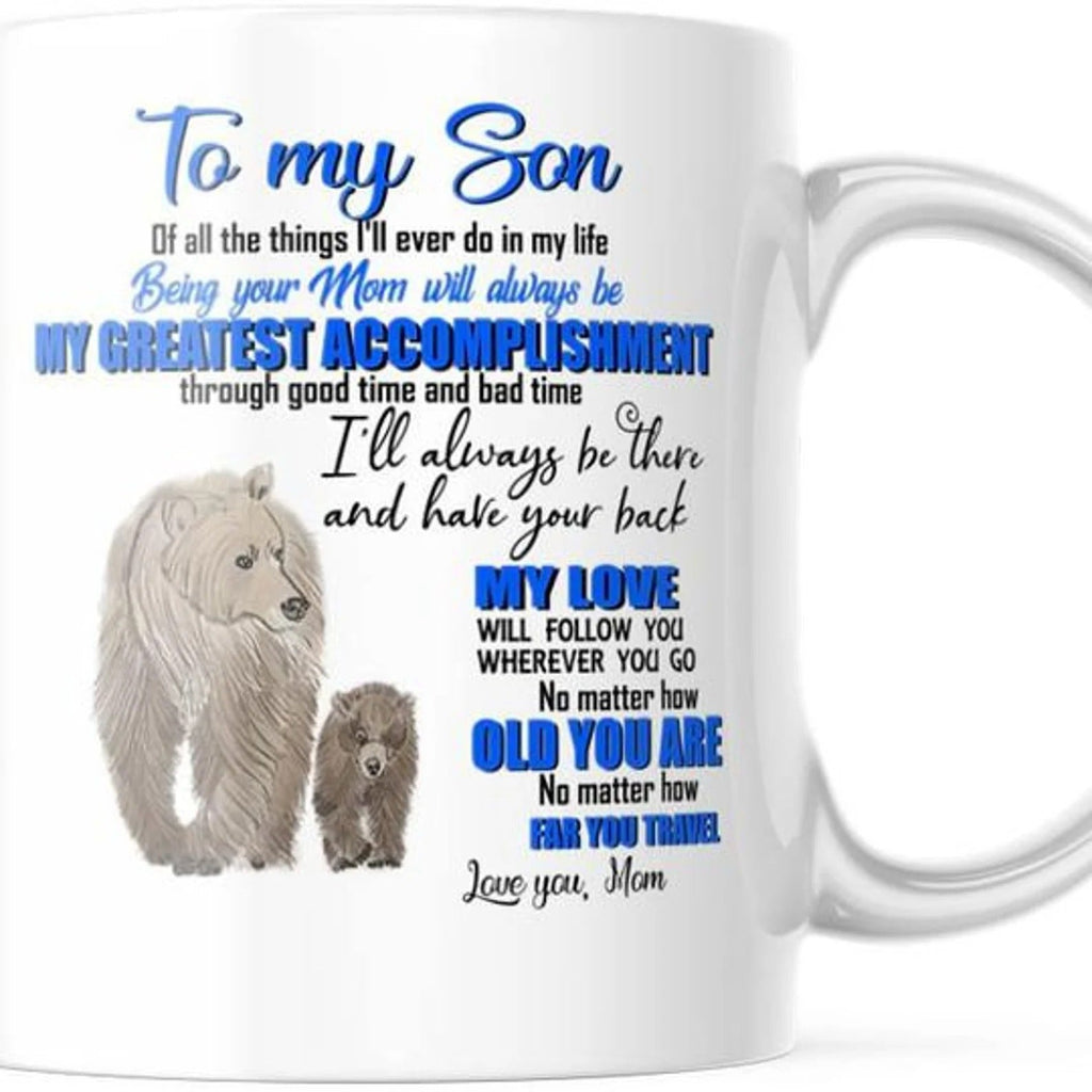 TAZA PARA HIJO 02 - REGALO DE MAMÁ - NTTD00