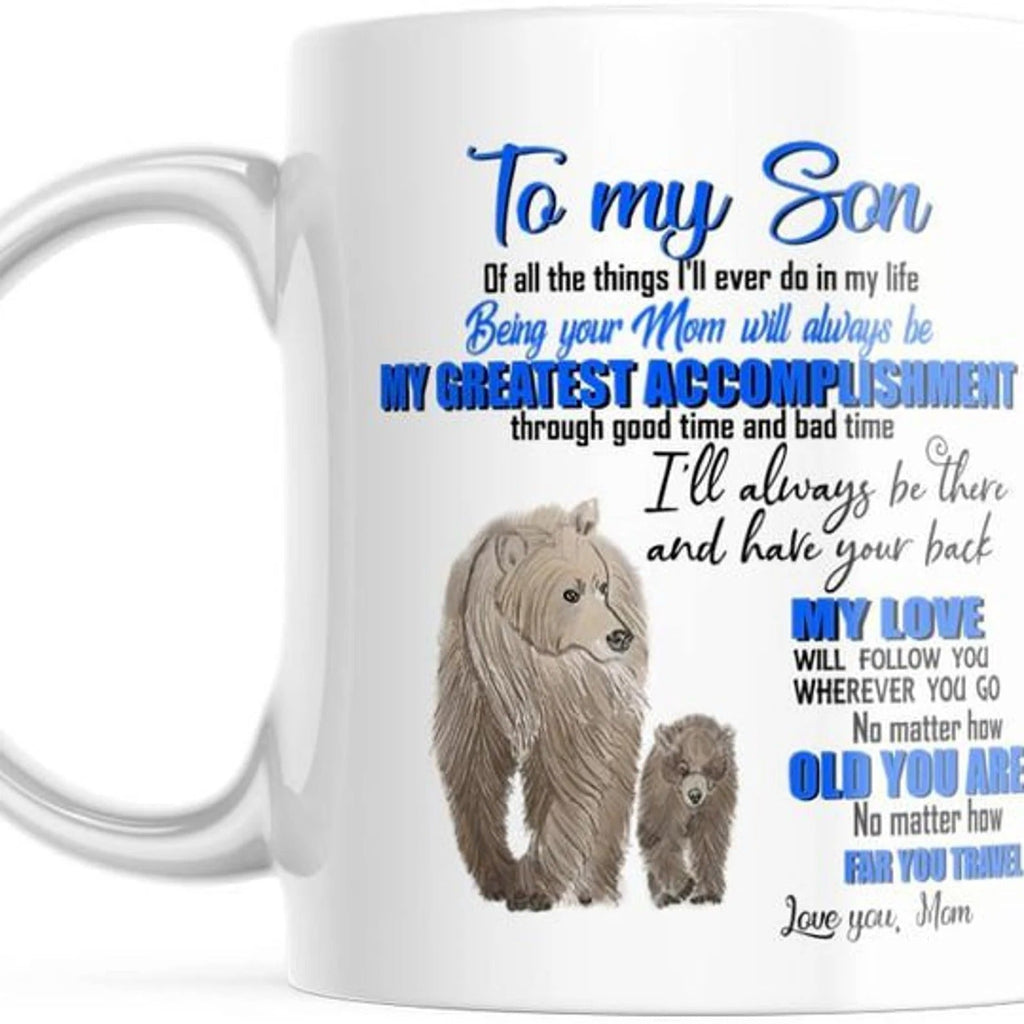TAZA PARA HIJO 02 - REGALO DE MAMÁ - NTTD00