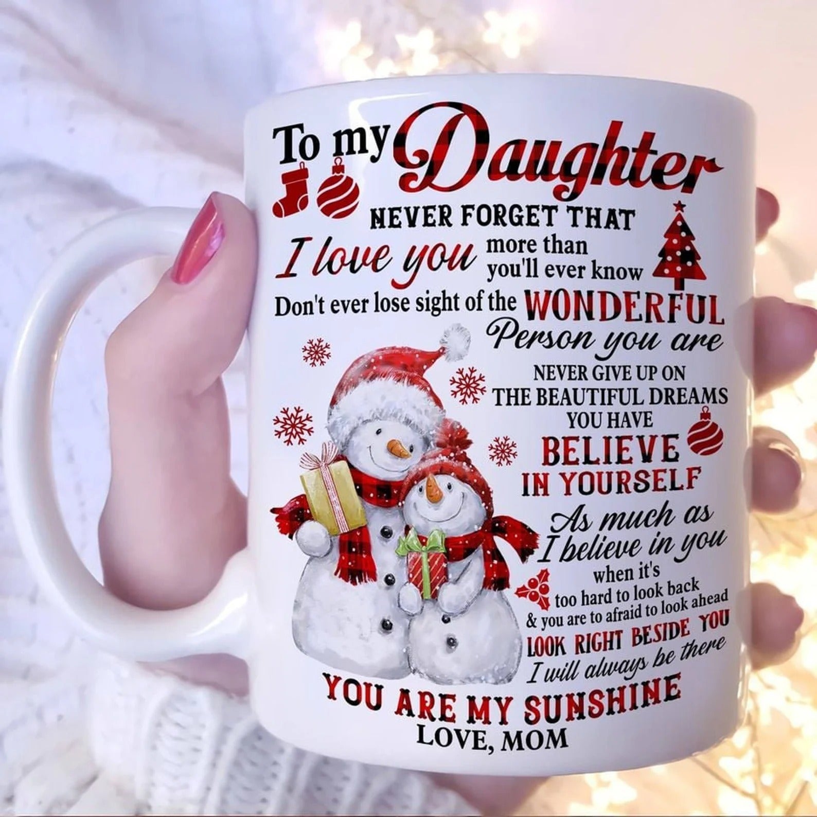 TAZA PARA HIJA 01 - REGALO DE MAMÁ - NTTD00