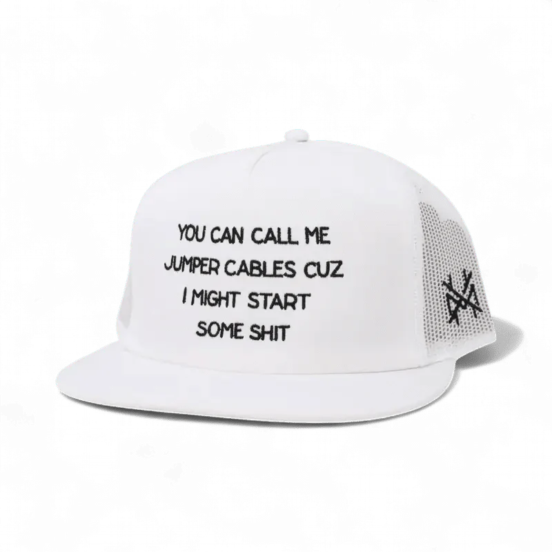 Jumper Cables Snapback Hat