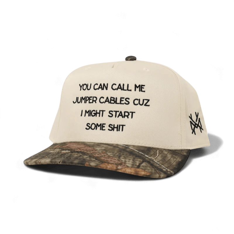 Jumper Cables Snapback Hat