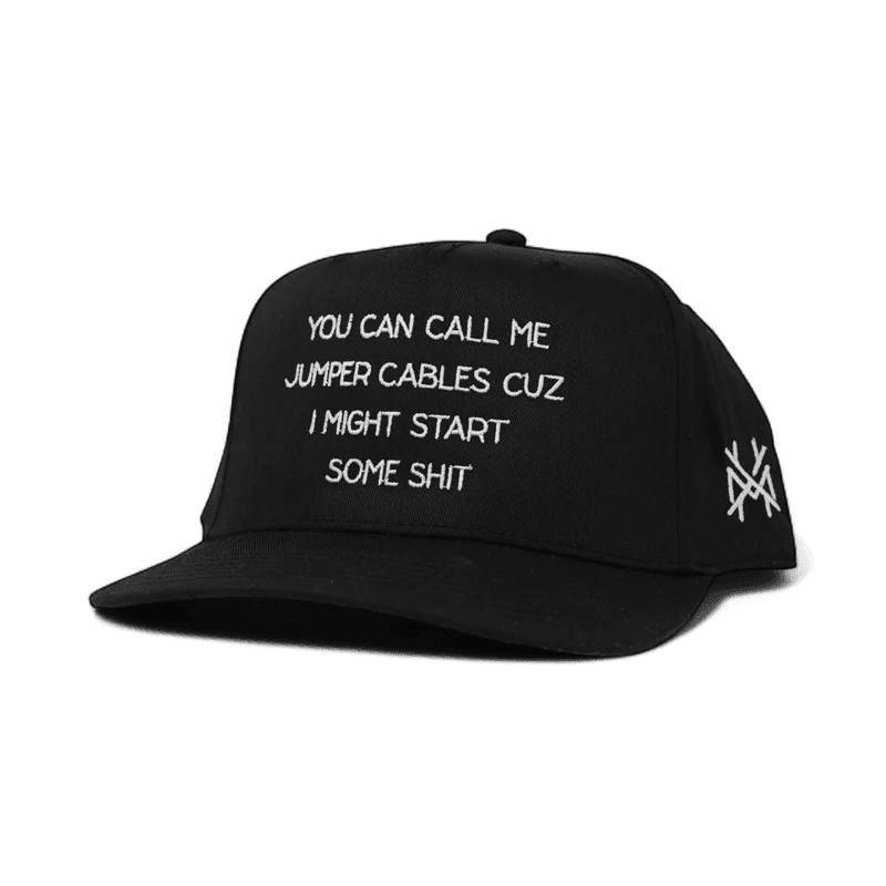 Jumper Cables Snapback Hat