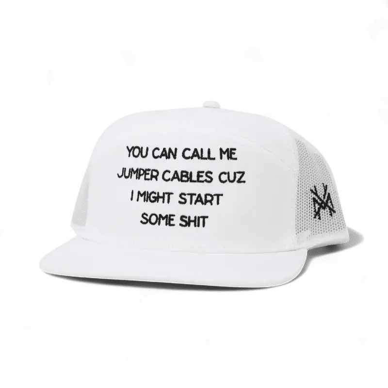 Jumper Cables Snapback Hat