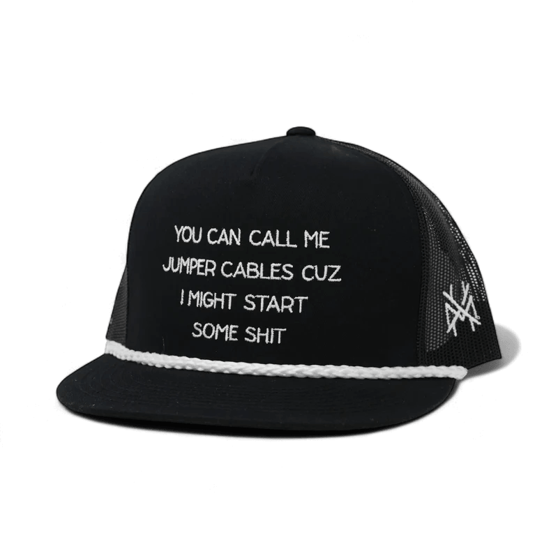 Jumper Cables Snapback Hat