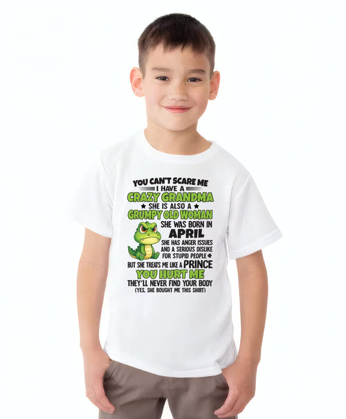 ABRIL - NO PUEDES ASUSTARME - PARA MI NIETO - REGALO DE LA ABUELA - NGHL04 (SKU09-85-04)