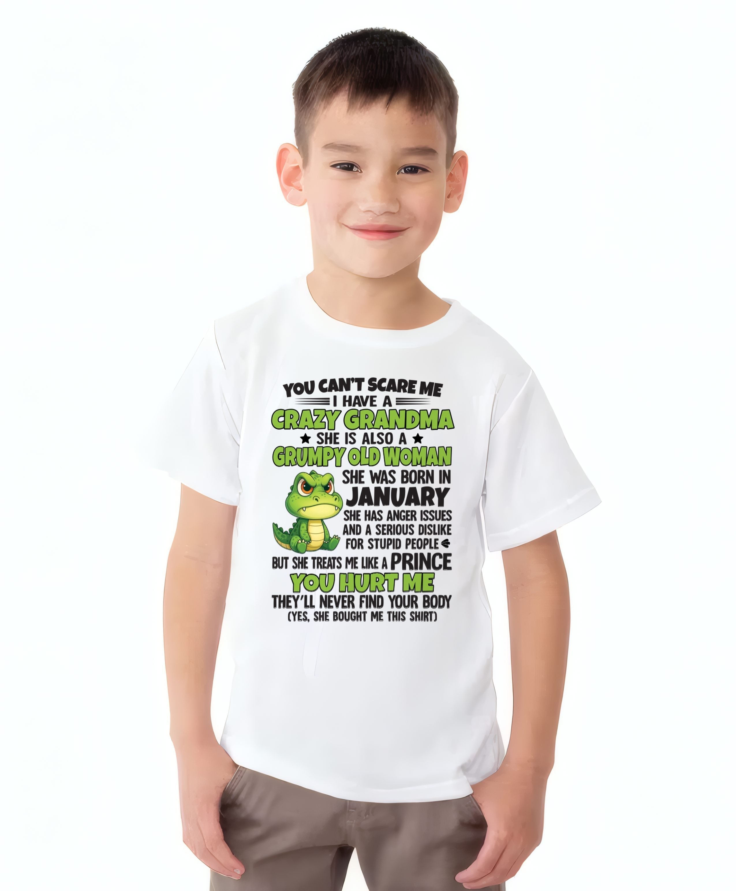 ENERO - NO ME ASUSTAS - PARA MI NIETO - REGALO DE LA ABUELA - NGHL01 (SKU09-85-01)