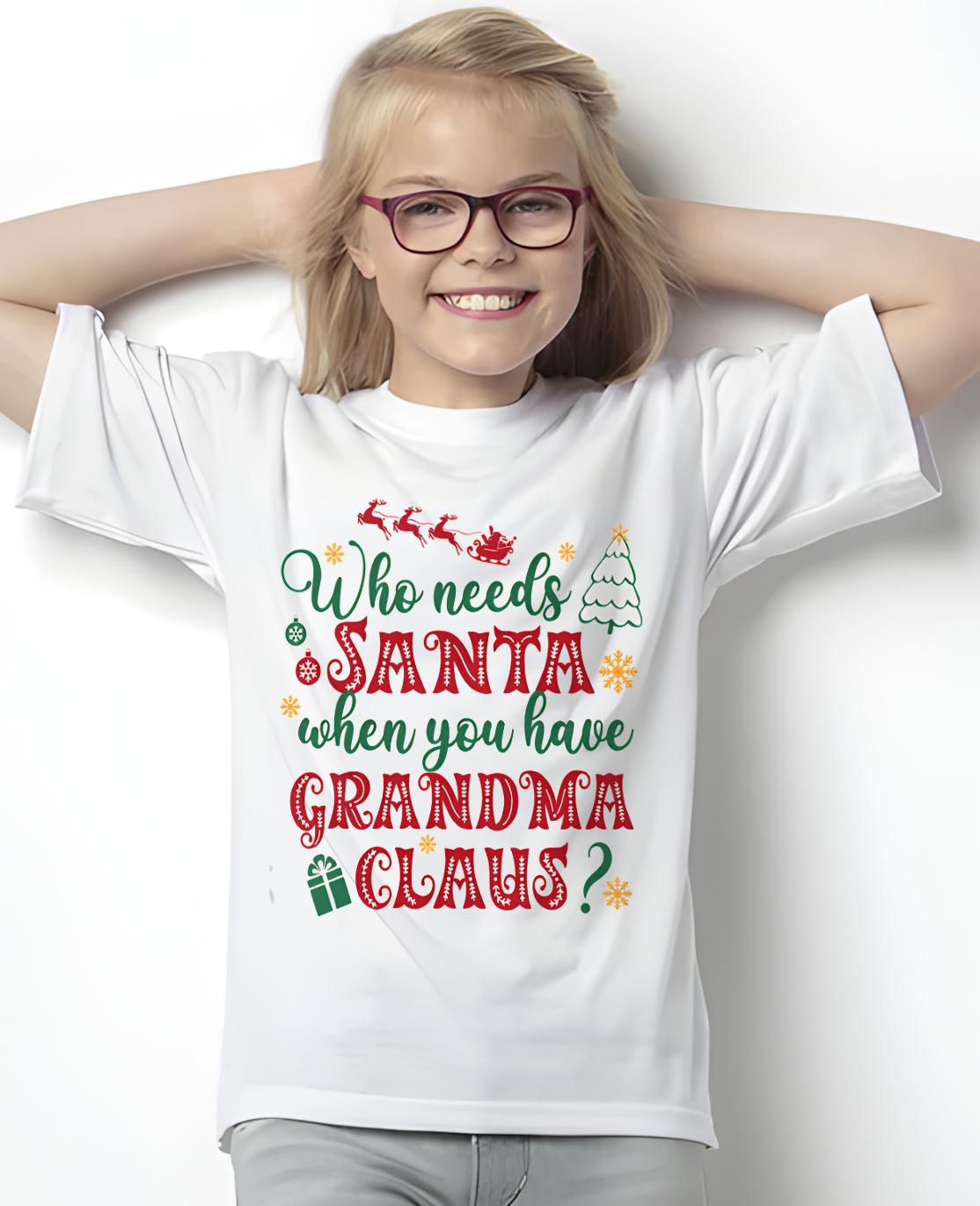 CHRISTMAX T-SHRIT FOR GRANDMA - GIFT FROM GRANDMA - NGHL00