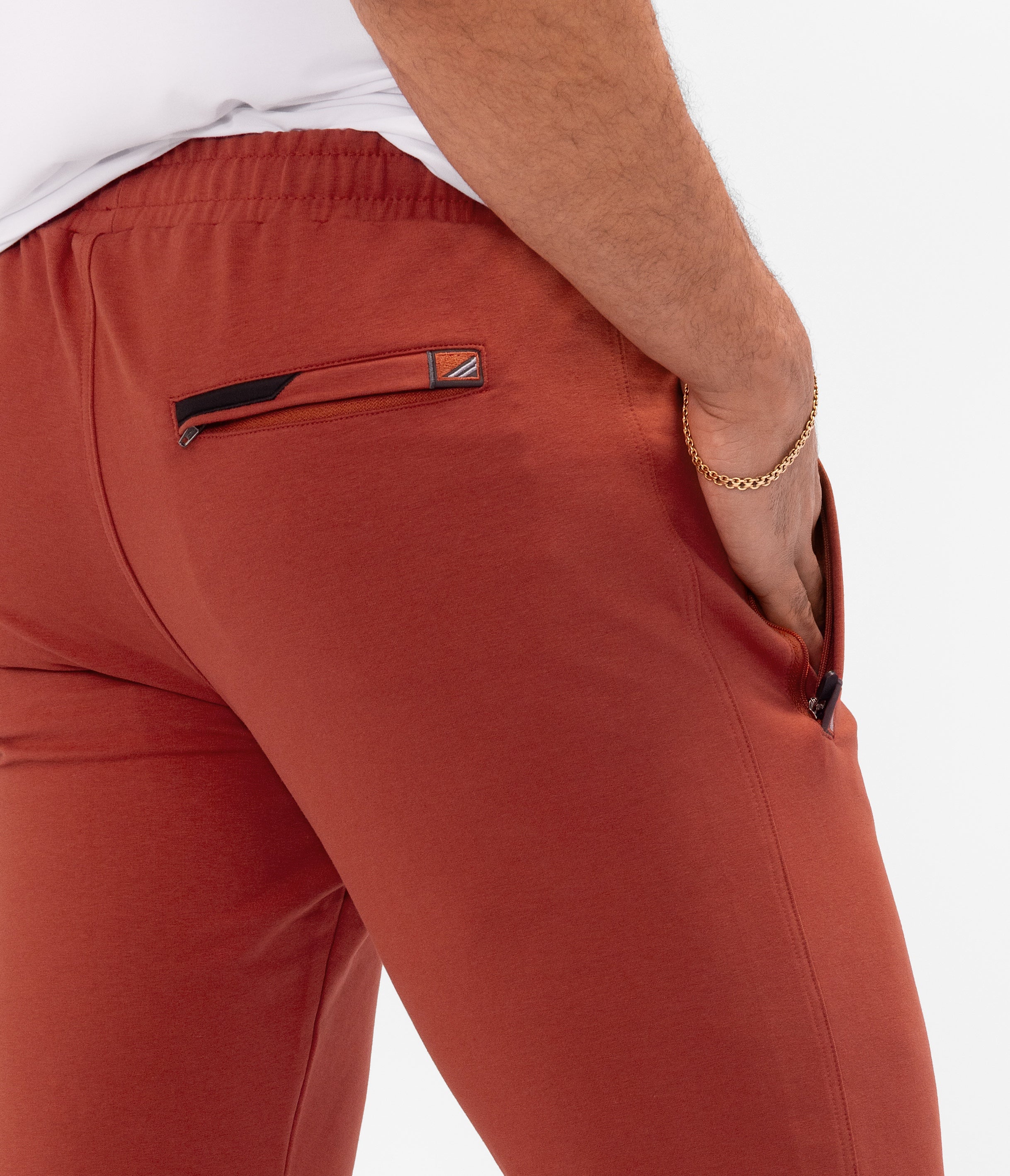 Pantalones de chándal deportivos cómodos para todo el día - Con forma cónica (Talla alta)