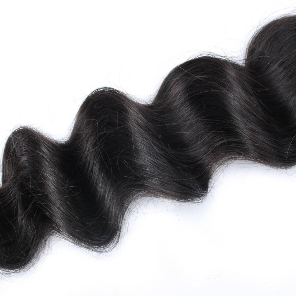 Paquetes de cabello 100% humano con ondas sueltas
