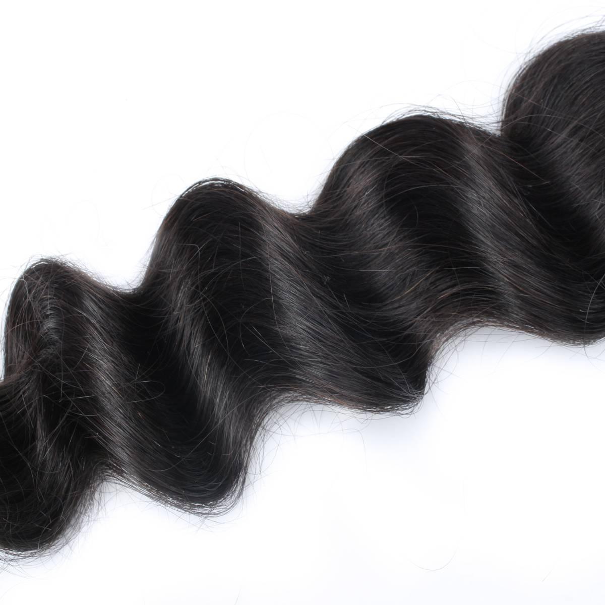 Paquetes de cabello 100% humano con ondas sueltas