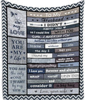 Special Gift For Your Husband Blanket - From Wife