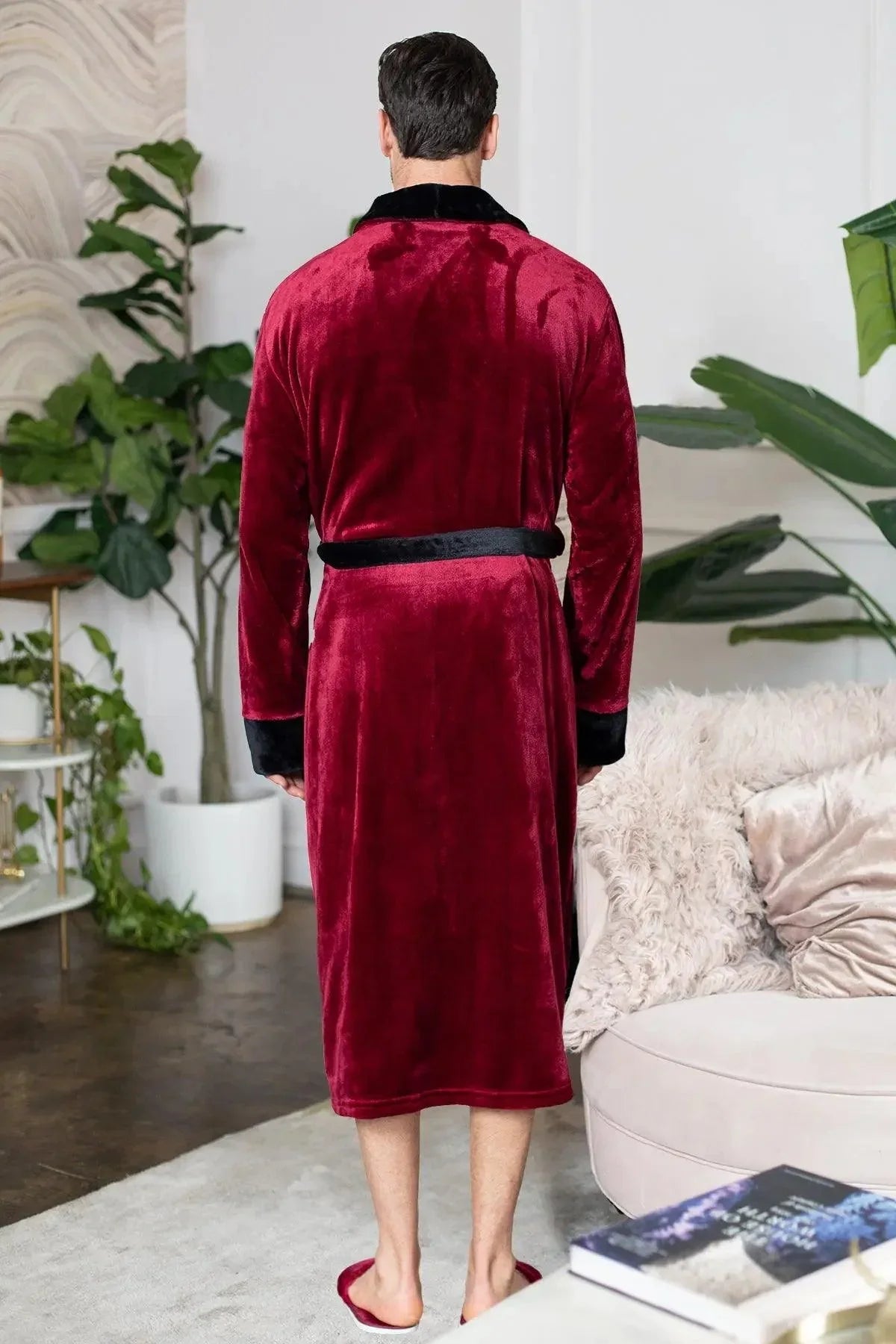 Batas de felpa acogedoras para hombres – Hechas para la comodidad, diseñadas para durar