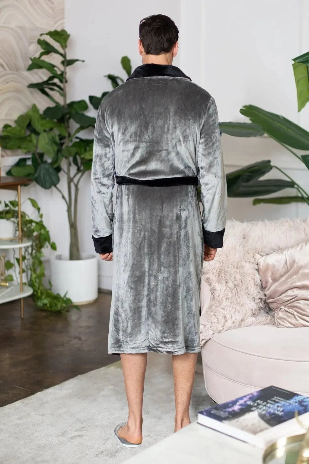 Batas de felpa acogedoras para hombres – Hechas para la comodidad, diseñadas para durar